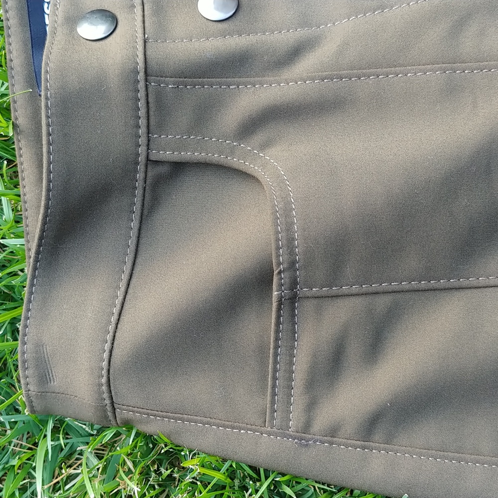 EXPRESS Snap Mini Skirt - Picture 2 of 7